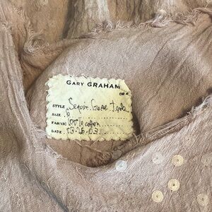 Gary Graham Sequin gauze type top….vintage